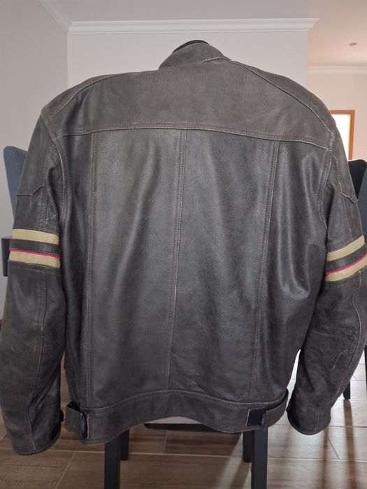 Blusão Motard Pele (c/Novo)