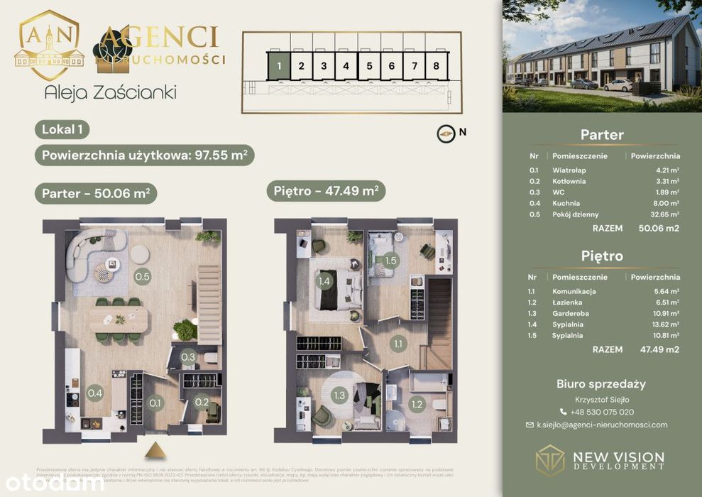 Aleja Zaścianki | 4-5 pokoi | Salon 33m2