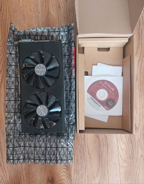 Відеокарта Radeon rx 580 8gb. Sapphire Puls