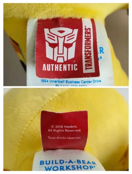 Miś Transformers Bumblebee