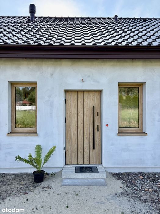 Nowy dom parterowy przy lesie | Boruszowice | 700 m² działki