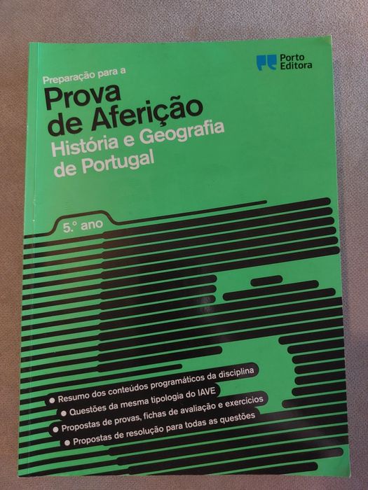 Preparar para a prova de aferição História e Geografia de Portugal 5
