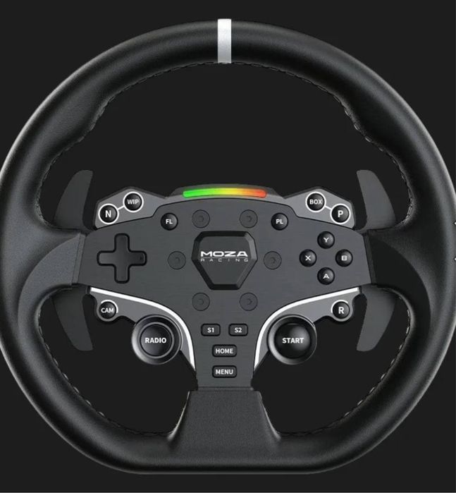 Moza R3 Racing Wheel + щеплення,ручник,кпп та підставка — стан нового ...