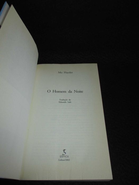 Livro O Homem da Noite Mo Hayder