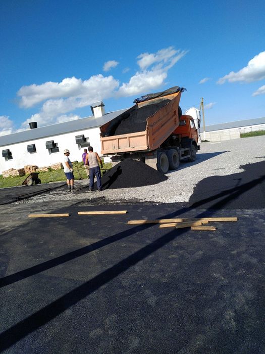 Щебінь, пісок, асфальт, бруківка. Продаж та перевезення - Працюємо по всій області