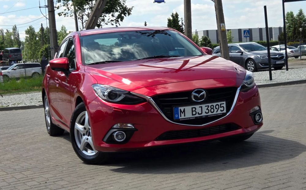 Mazda 3 2.2 Diesel  150KM Navi Kamera Led Super Stan Import Raty Opłaty !!!