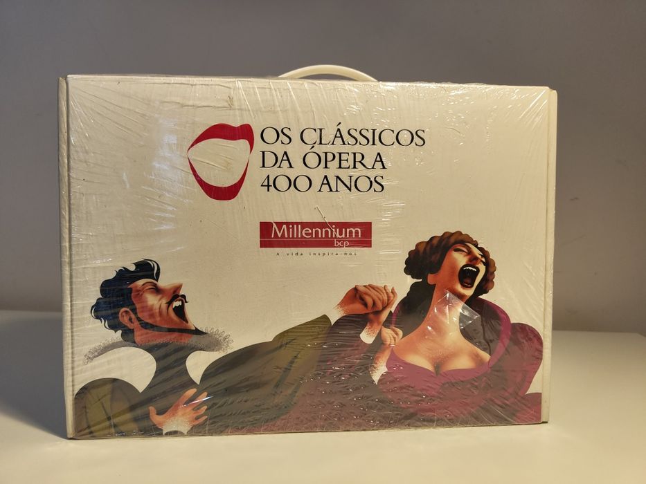 Coleção CD's e Livros "Os Clássicos da Ópera 400 anos"