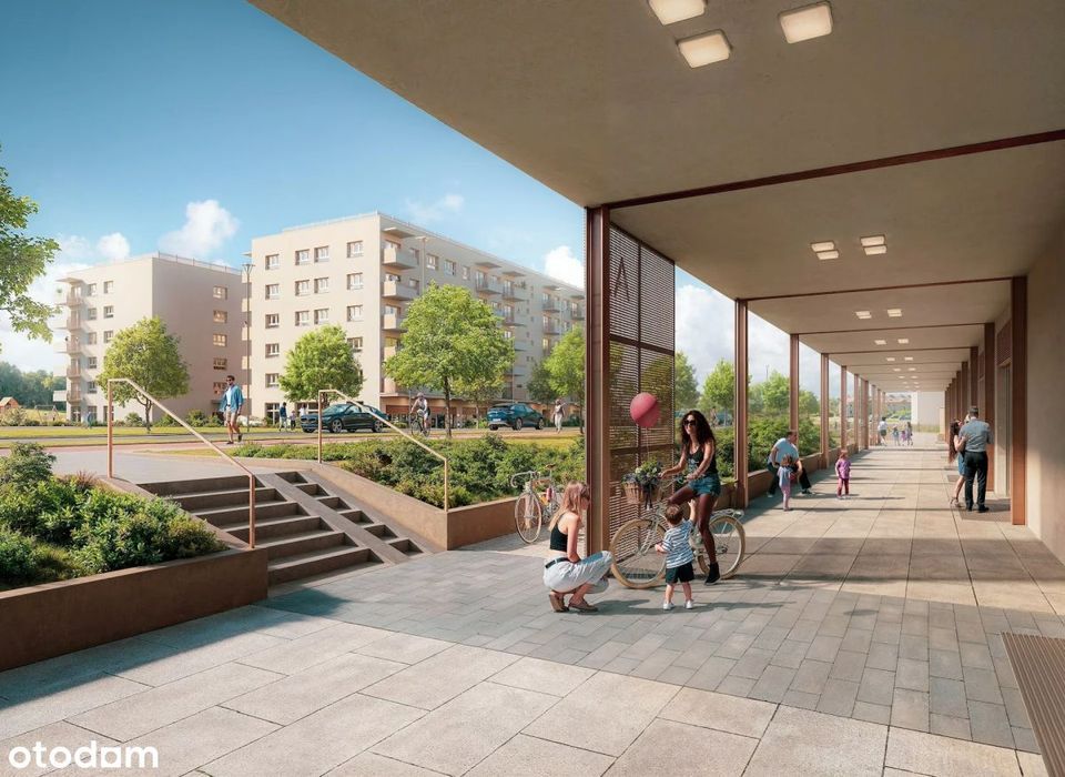 3-pokojowe mieszkanie 51m2 + balkon Bezpośrednio