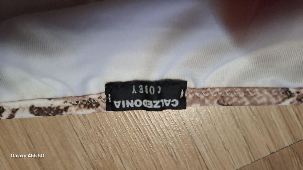 Bikini, dół,  print, panterka, calzedonia
