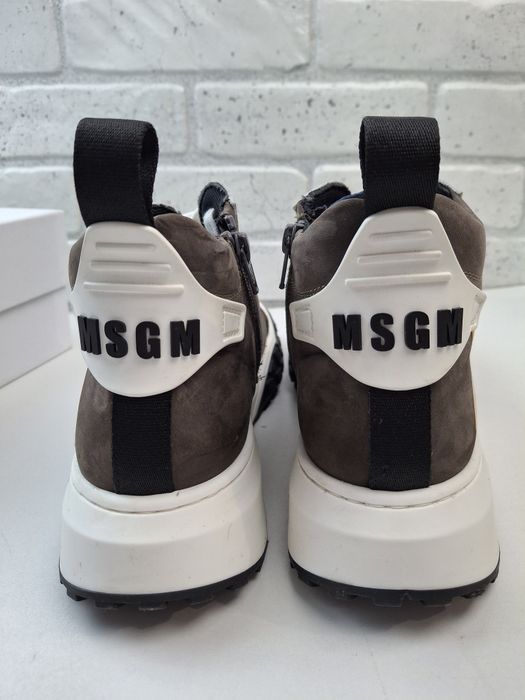 Sneakersy wysokie trapery MSGM r.40