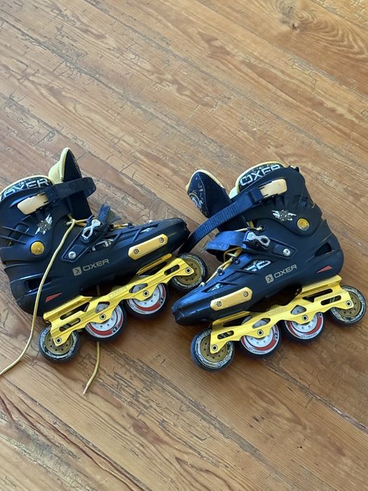 Patins em linha (roller) para manobras