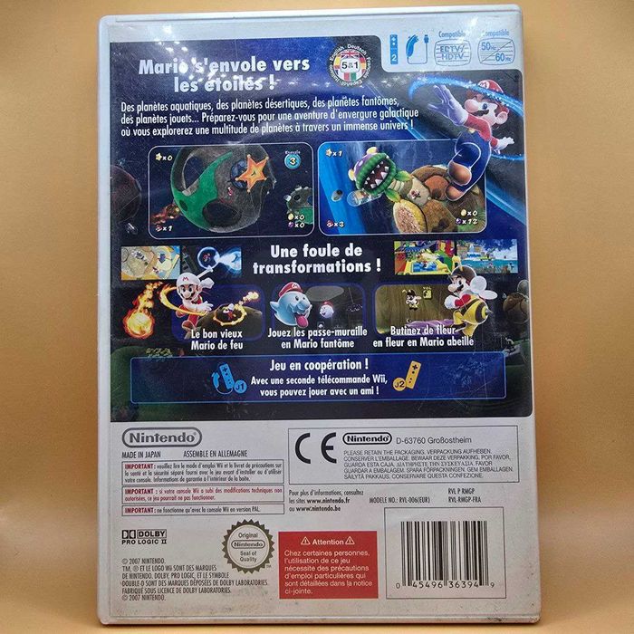 Super Mario Galaxy gra na WII