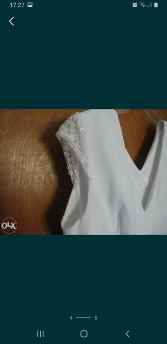 Suknia/sukienka ślubna oraz bolerko, rozm. 40