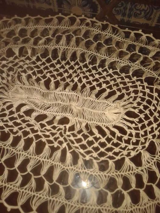 Centro de Mesa em Crochet