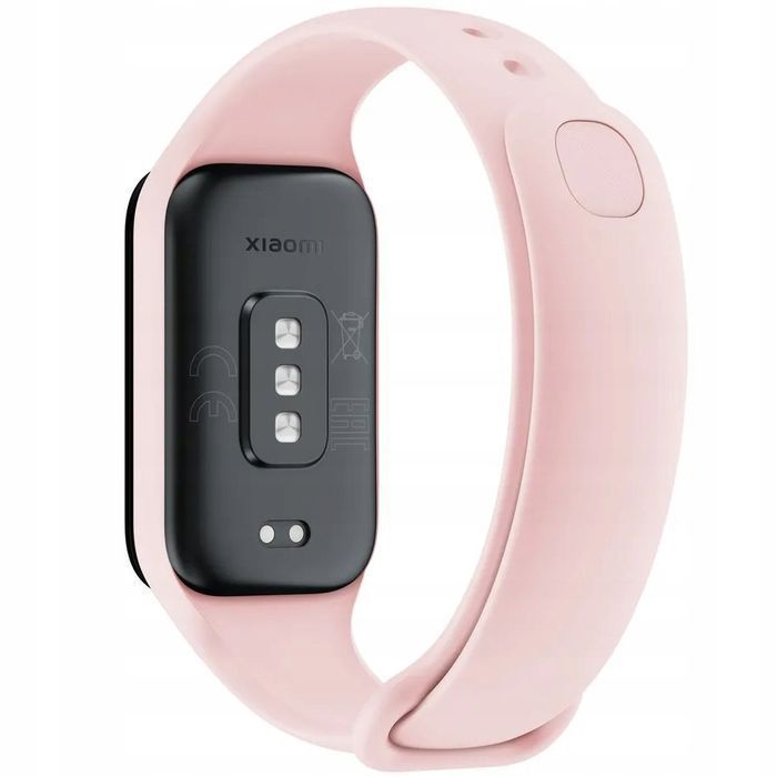 uszkodzony smartband xiaomi mi band 8 active różowy sportowy damski