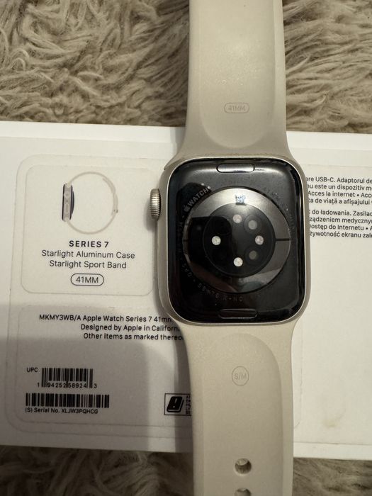 2637 Apple Watch シリーズ7 スターライト　アルミニウム　41㎜ 2637 Apple Watch シリーズ7 スターライト アルミニウム 41