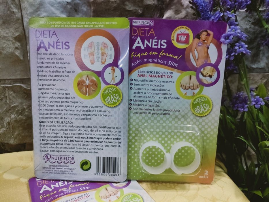 Aneis magnéticos Slim. Emagrecimento.