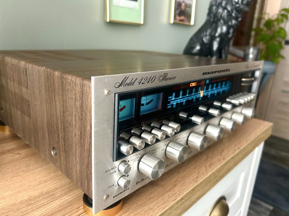 Legendarny Marantz 4240 Ampliutner Stereo+2 Quadradial 4*TOP*Serwis!