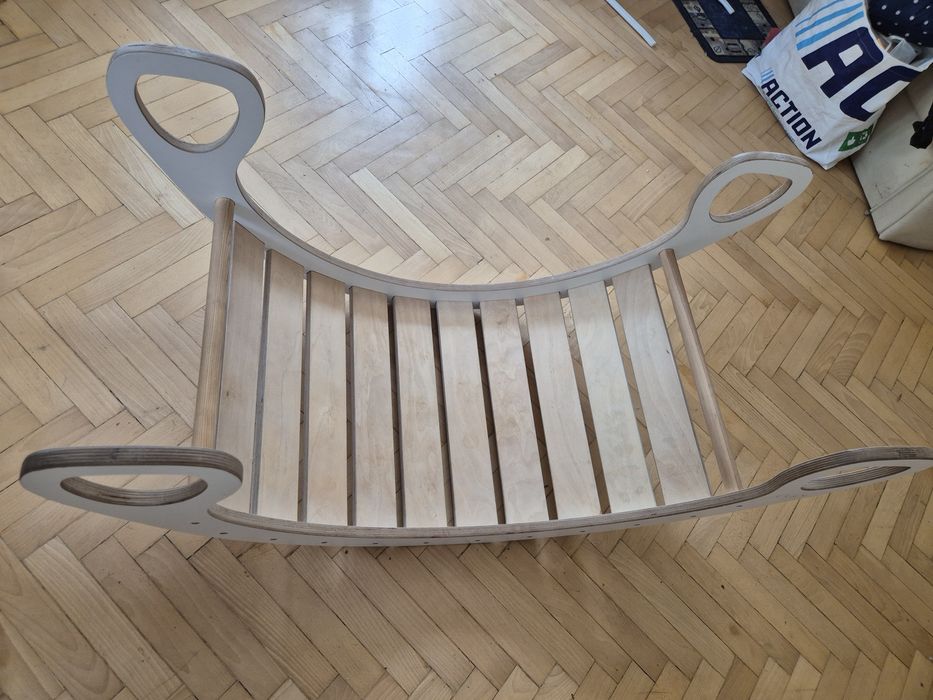 Bujak drewniany Juupi zjeżdżalnia ścianka