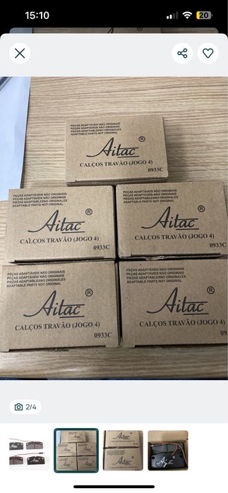 Calços Pastilhas travão adaptável vários modelos - Novo