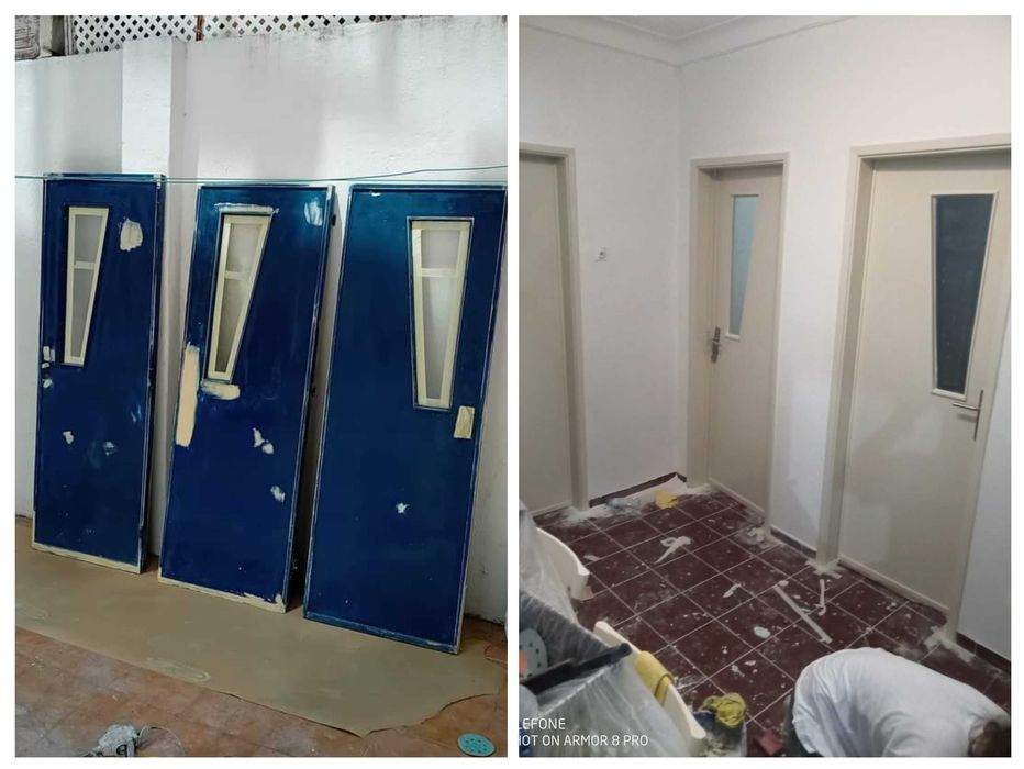 Reparações e remodelações