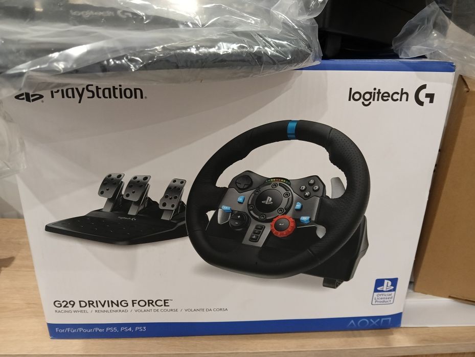 Logitech G29 Driving force PS4 PS5 PC okazja