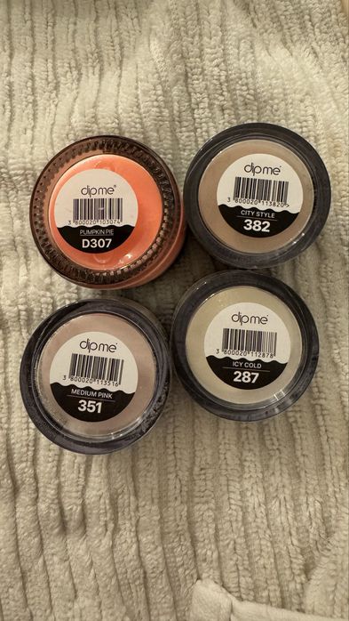 Proszki do manicure tytanowego Dip Me