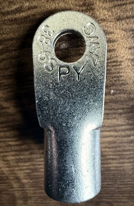 мідний луджений кабельний наконечник, клема