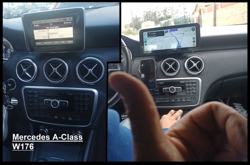 Auto Radio Android Mercedes  C220 w203 w209
