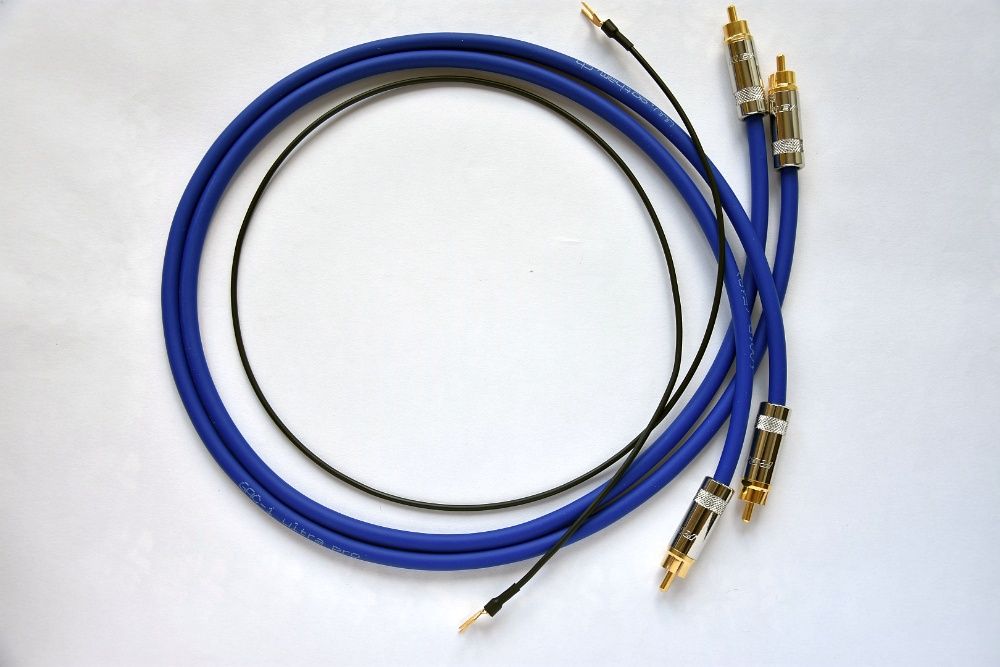 Komplet interkonekt gramofon GOTHAM 75/100/125 RCA Neutrik Amphenol