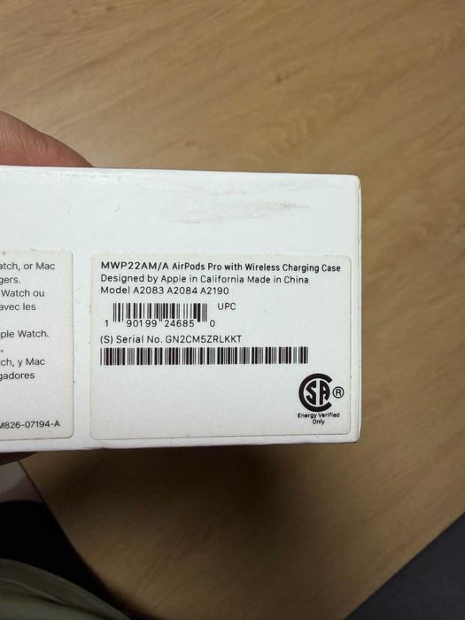 Правий навушник Air Pods Pro 1 (A2083)