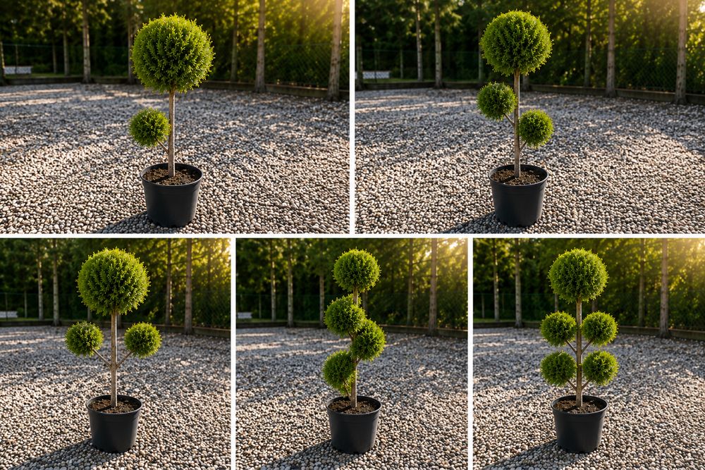 Sprzedam kule na pniu formowane do 150 cm