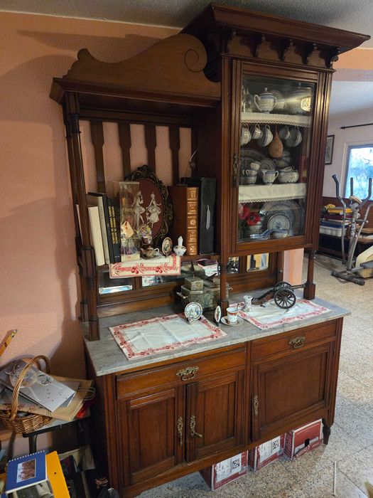 Movel vitrine vintage de sala