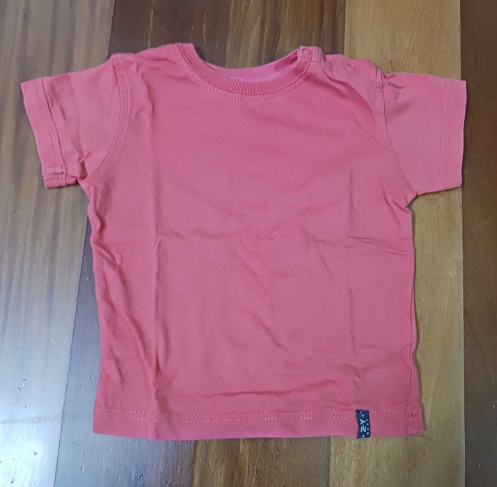 Conjunto de 1 polo e 2 t-shirts para criança - 9/12 meses