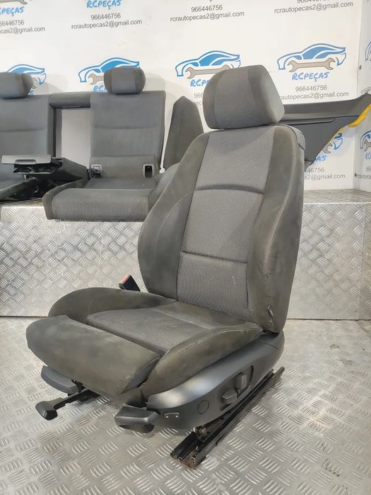 BANCOS BMW SERIE 3 E92 COUPÉ PACK M PELE E TECIDO