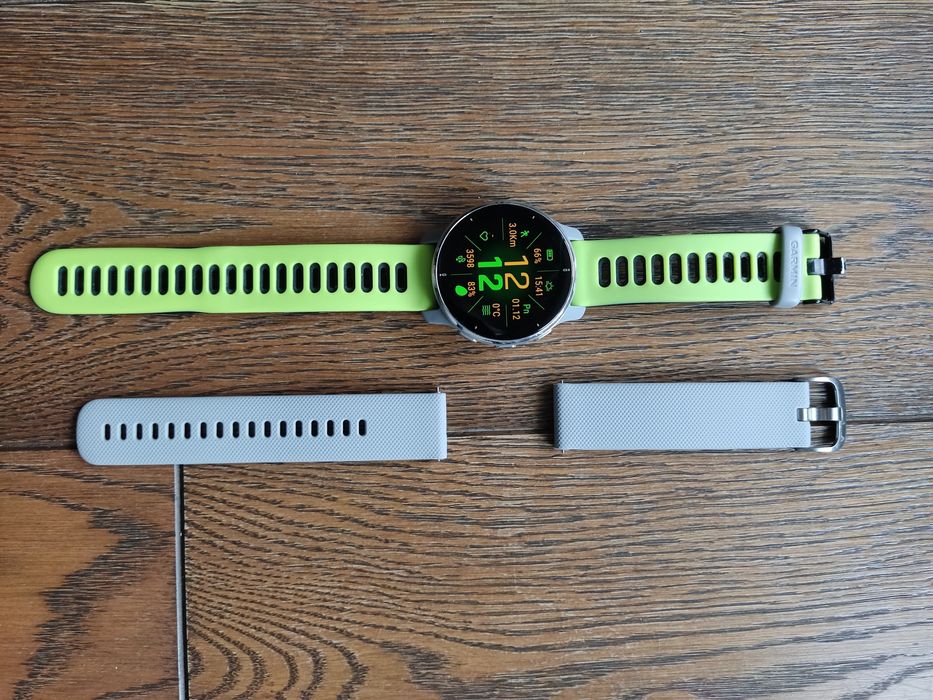 Garmin Venu 2 Plus Powder Gray – smartwatch z gwarancją, stan bdb,