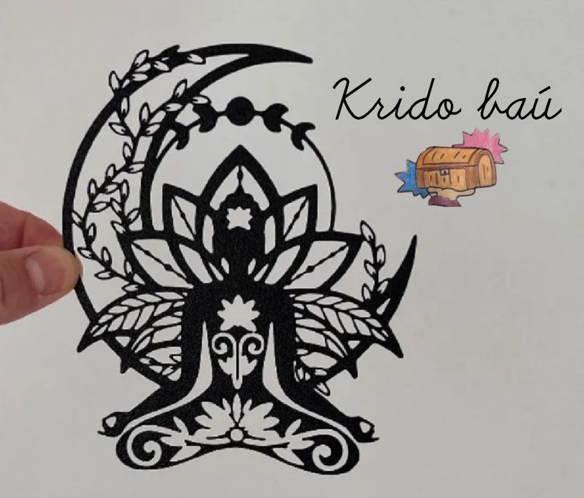 Namasté Silhouette Picture Frame