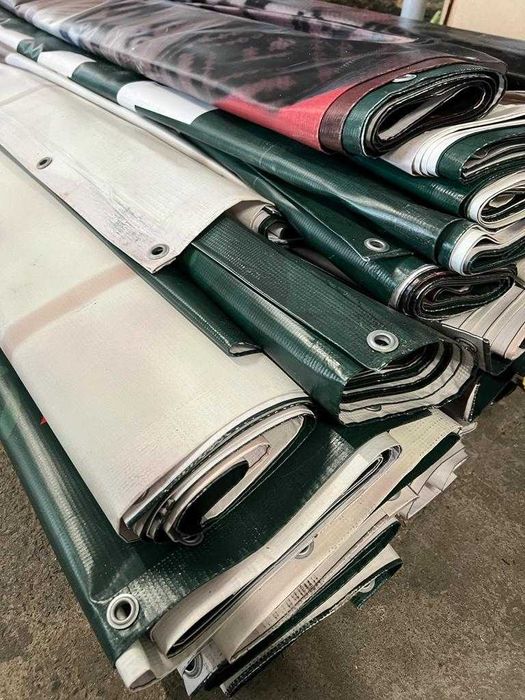 3 banery winylowe 5 x 2,5 m Plandeka 12 m2 x 3 Płachta PCV