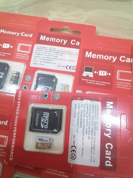 Карты памяти на 128 Гб