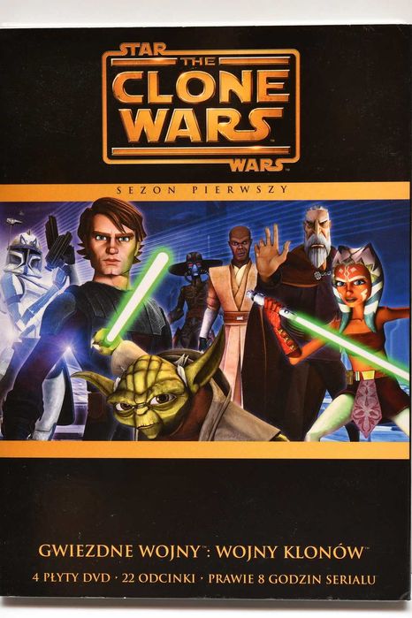 Star Wars Wojny Klonów sezon 1 DVD