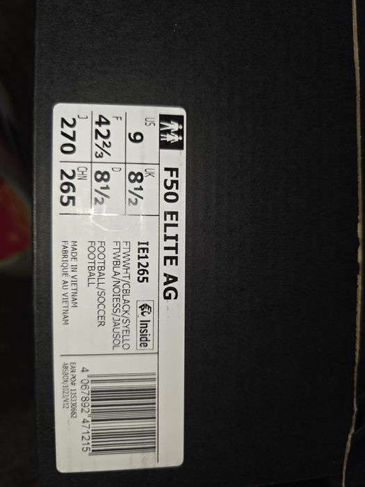 Chuteiras Adidas F50 Elite AG