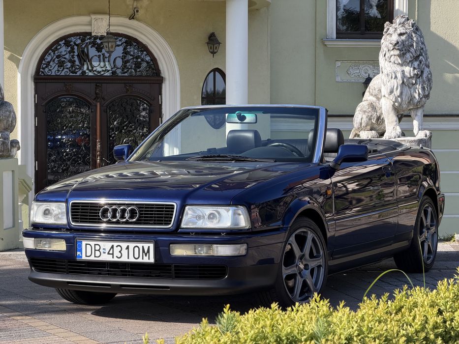 Audi 80 cabriolet 1.8 adr 125 km nowy dach