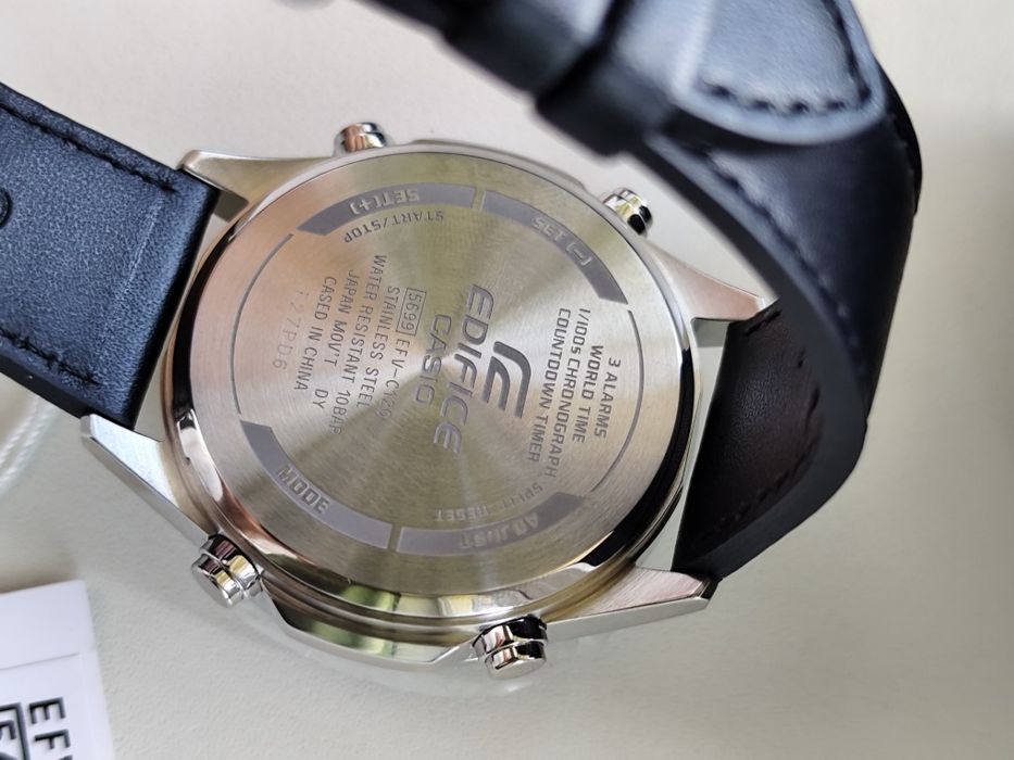Чоловічий годинник Casio EDIFICE Classic EFV-C120L-8AEF — новий, оригінал