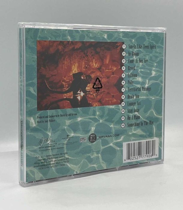 Nirvana – Nevermind ( 1991, E.U. / U.K.): 890 грн. - CD / DVD