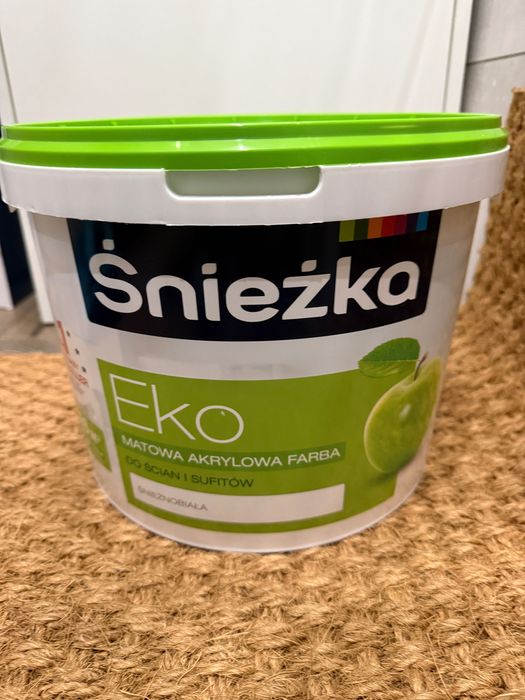 Farba biała Śnieżka 10L