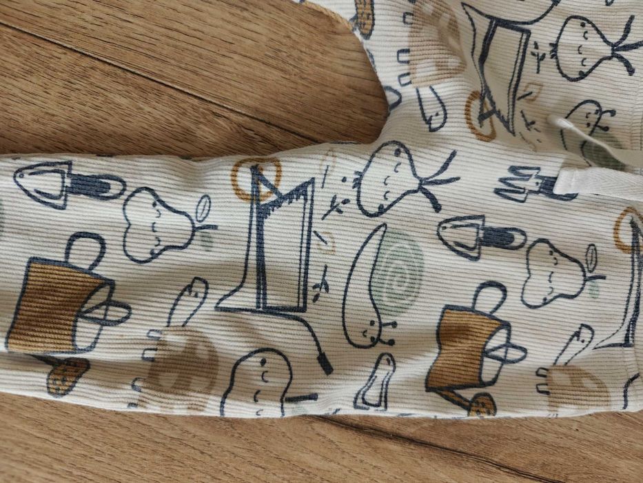 Leginsy next dla chłopca 80