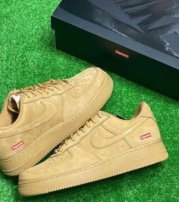 Nike_Air_Force_1_Low_Supreme_Brown r.38.5