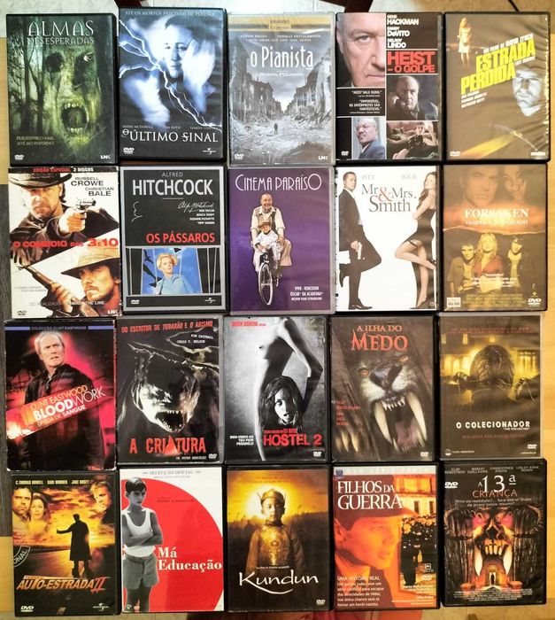 Vendo Coleção DVD (alguns filmes raros)