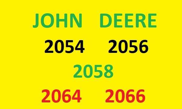 Instrukcja NAPRAW Kombajn John Deere 2054_2056_2058_2064_2066