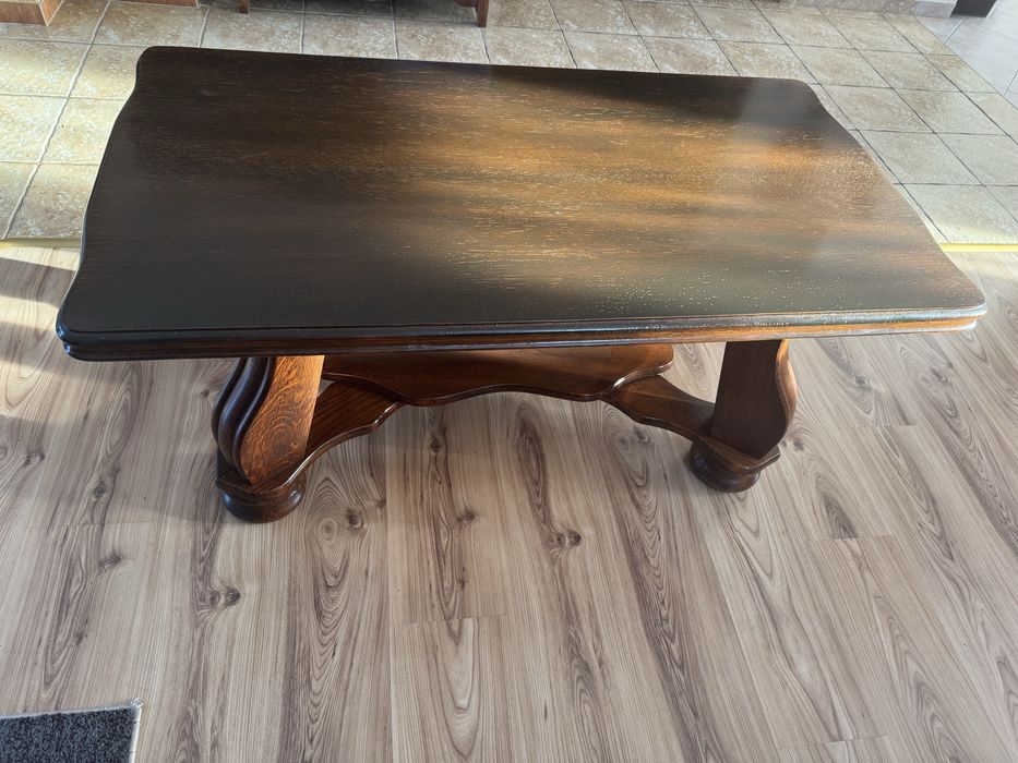 Ława drewniana 120x65 wysokość 55